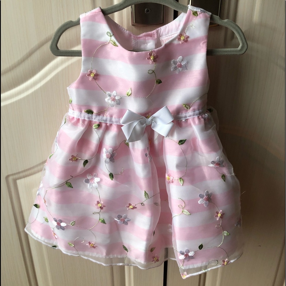 Pink and White 18 months Spring/Summer Dress